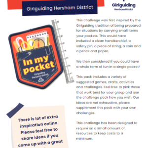In My Pocket Challenge Pack (PDF)